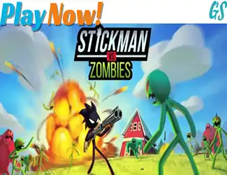 stickman vs zombies